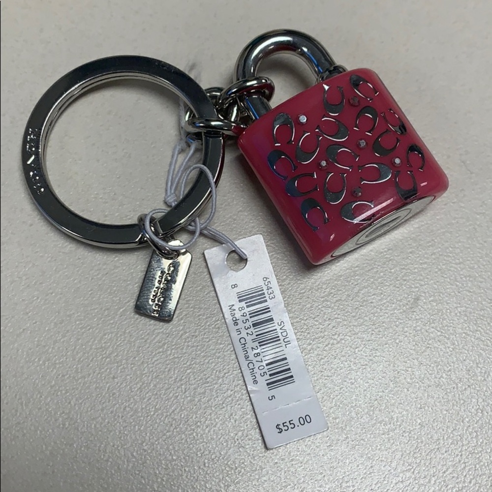 Coach charm